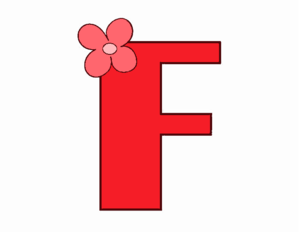  flor Letter F