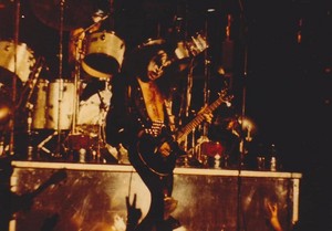  Gene and Peter ~Manchester, England...May 13, 1976 (Alive Tour)