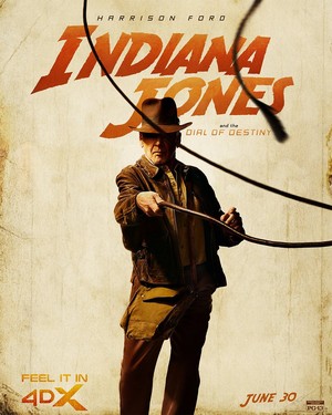 Indiana Jones and the Dial of Destiny | 4DX Promotional Poster