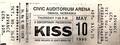 KISS ~Omaha, Nebraska...May 10, 1990 (Hot in the Shade Tour)  - kiss photo