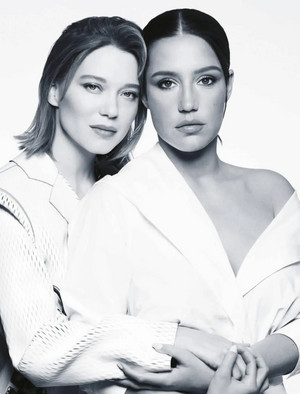  Lea Seydoux and Адель Exarchopoulos - Madame Figaro Photoshoot - 2023