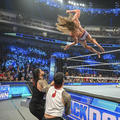 Matt Riddle vs Jimmy and Jey | Friday Night Smackdown | April 14, 2023 - wwe photo