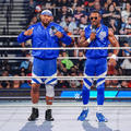 Montez Ford and Angelo Dawkins | Friday Night Smackdown | April 28, 2023 - wwe photo