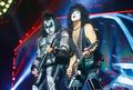 Paul and Gene ~Curitiba, Brazil...April 28, 2022 (End of the Road Tour) - kiss photo