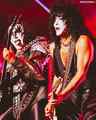 Paul and Gene ~São Paulo, Brazil...April 22, 2023 (End of the Road Tour)  - kiss photo