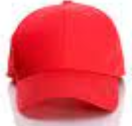 Red cap, herufi kubwa