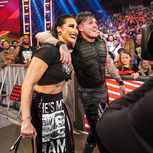  Rhea Ripley and Dominik Mysterio | Monday Night Raw | May 15, 2023