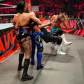 Rhea Ripley and Dominik Mysterio vs  AJ and Seth "Freakin" Rollins | Monday Night Raw | May 29, 2023 - wwe photo