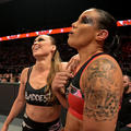 Ronda and Shayna | Women's Tag Team Titles Match | Monday Night Raw | May 29, 2023 - wwe photo