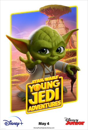  bituin Wars: Young Jedi Adventures | promotional poster | May 4th