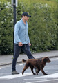 Tom Hiddleston and Bobby | Out and About in London |  May 2023 - tom-hiddleston photo