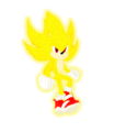 ! E5 Super Sonic the Hedgehog.,, - sonic-the-hedgehog fan art