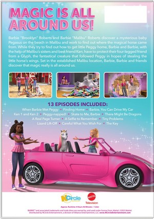  búp bê barbie A Touch of Magic Season 1 DVD Cover