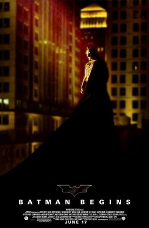 बैटमैन Begins (2005) - Film Poster