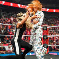 Becky Lynch vs Trish Stratus | Monday Night Raw | July 17, 2023 - wwe photo