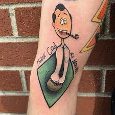 Bob oblong tattoo