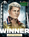 Cody Rhodes | Winner | Money in the Bank 2023 - wwe photo