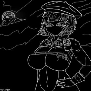 Creepy Susie Military outfit