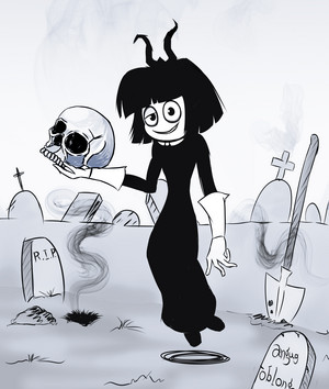  Creepy Susie graveyard fanart