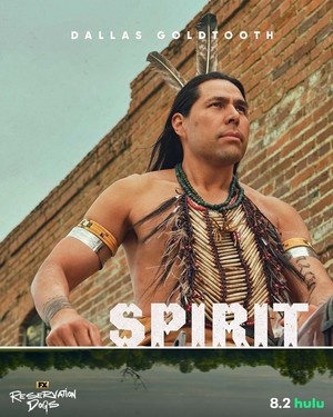 Dallas Goldtooth as Spirit 🪶| Reservation Dogs