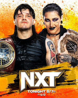Dominik Mysterio and Rhea Ripley | WWE NXT | July 25, 2023