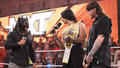 Dragon Lee confronts "Dirty" Dominik Mysterio (w/ Rhea Ripley) | WWE NXT | August 1, 2023 - wwe photo