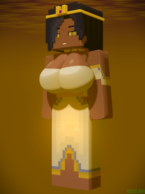 Egypt Goddess Minecraft Girl