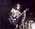 Gene ~Sudbury, Ontario...July 18, 1977 (Love Gun Tour) - kiss photo