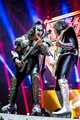 Gene and Tommy ~Lucca, Italy...June  29, 2023 (End of the Road Tour - Lucca Summer festival)  - kiss photo