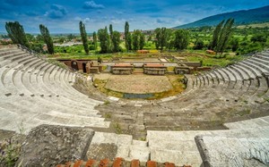 Heraclea Lyncestis Ruins at Bitola, North Macedonia