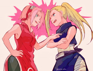  Ino and Sakura