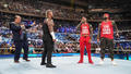 Jimmy and Jey Uso with Solo Sikoa and Paul Heyman | Friday Night SmackDown | July 7, 2023 - wwe photo