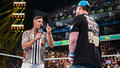 John Cena and Grayson Waller | Money in the Bank | July 1, 2023 - wwe photo
