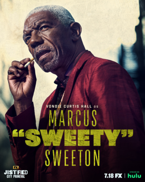  Justified: City Primeval Poster - Marcus "Sweety" Sweeeton