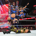 Katana Chance and Kayden Carter vs Sony Deville and Chelsea Green | Monday Night Raw | June 19, 2023 - wwe photo
