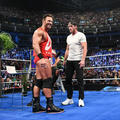 LA Knight and Logan Paul | Friday Night SmackDown |  June 30, 2023 - wwe photo