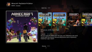  Minecon 2016 skin pack bedrock discontinued