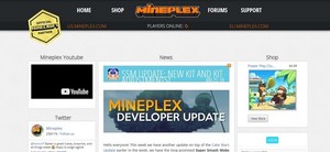  Mineplex Website before server closed