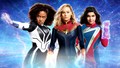 marvels-captain-marvel - Monica Rambeau, Carol Danvers, Kamala Khan | The Marvels  wallpaper