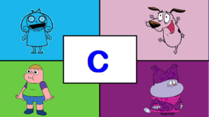 My 5 Favorite Letter Characters C