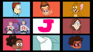  My 9 kegemaran Letter Characters J