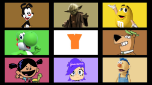  My 9 Избранное Letter Characters Y