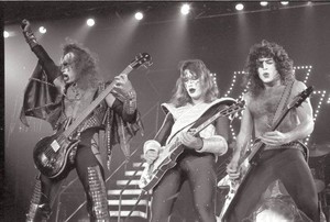 Paul, Ace and Gene ~Calgary Alberta Canada...July 31, 1977 (Love Gun Tour)