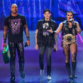 Rhea Ripley, Damian Priest and Dominik Mysterio | Monday Night Raw | July 3, 2023 - wwe photo