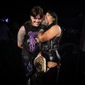 Rhea Ripley and Dominik Mysterio | WWE Liverpool 2023 - wwe photo