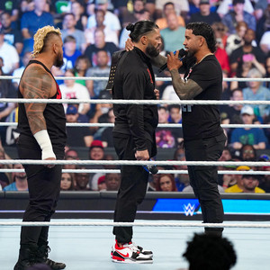 Roman Reigns, Solo Sikoa and Jey Uso | Friday Night SmackDown | July 28, 2023