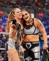 Ronda Rousey and Shayna Baszler | SmackDown | June 23, 2023 - wwe photo