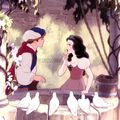 Snow White and Florian Wishing Well scene HD - disney-princess fan art