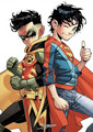 Super Sons | omnibus cover by Jorge Jimenez - dc-comics photo