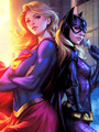 Supergirl : Batgirl | Variant for Batman : Superman World's Finest Vol.1 no 1 - dc-comics photo
